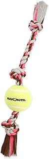 Mammoth Chews Color 3 Knot Tug with Large Tennis Ball