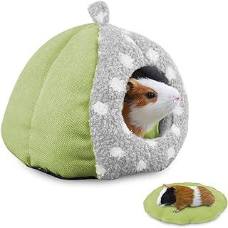 Homey Guinea Pig Bed, Hamster Hideout Small Animal Cage Accessories Supplies