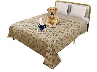 TTLUCKY Waterproof Dog Blanket with Paw Pattern Design