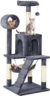 Yaheetech Cat House Condo with Hammock Tunnel
