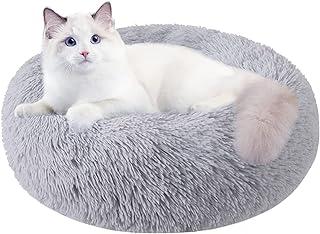 Washable-Round Pet Bed for Puppy and Kitten