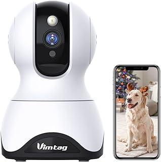 VIMTAG Pet Camera, 360 Pan/Tilt View Angel with Two Way Audio