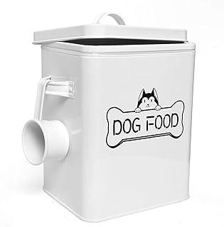 Vumdua Pet Treat and Food Storage Container with Serving Scoop