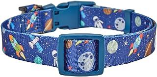 Petiry Outer Space Pattern Dog Collar, Polyester Material