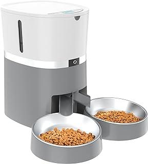 ALUKE Automatic Cat Feeder for Double Pets