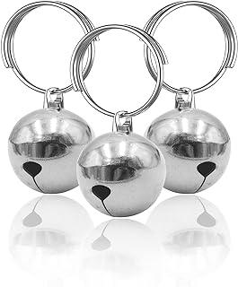 Pet Bells for Dog Cat Collar Charm Pendant Accessories Stainless Steel