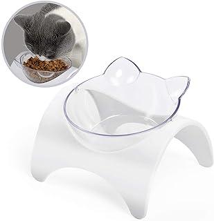 Tilted Cat Food Bowls for Kitty and Puppy
