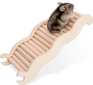 Niteangel Hamster Climbing Toy Wooden Ladder Bridge