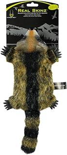 Hyper Pet Real Skinz Plush Dog Toy with Squeaker, Raccoon