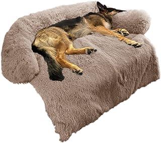 CHONGFA Calming Dog Bed Fluffy Plush Mat for Furniture Protector