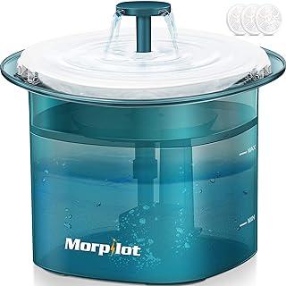 Morpilot Cat Water Fountain with Super Silent water pump and Smart Indicator Light