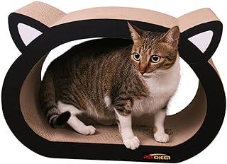 PetCheer Ultimate Scratcher Lounge Bed with Catnip