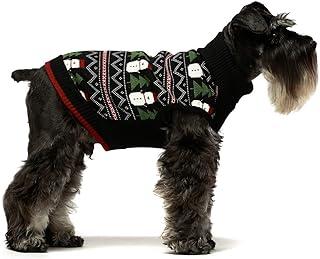 Fitwarm Turtleneck Dog Christmas Sweater Pet Santa Clothes