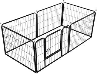 Yaheetech 18 Panel 24-inch Height Dog Fencing Exercise Pen