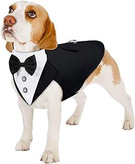 Malier Formal Dog Tuxedo Bandana Suit Set