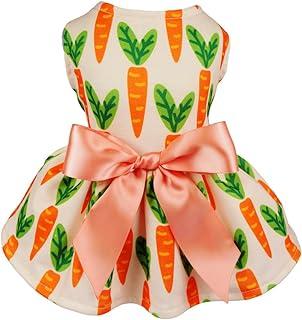 Fitwarm Carrot Ribbon Pet Clothes for Dog
