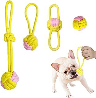Small Dog Rope Toys for Puppy Teething Training and Interactive Play