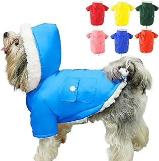 EMUST Dog Winter Jacket, Puppy Clothes with Hooded