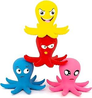 Squeaky Dog Toys Funny Cute Octopus Latex
