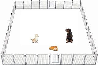 Folding Indoor Outdoor Anti-Rust Dog Exercise Fence
