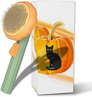 Cute Pumpkin Shaped Pet Grooming Brush for Shedding Hair