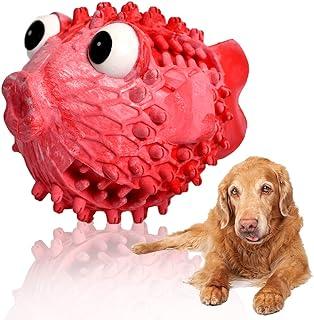 Indestructible Pufferfish Interactive Dog Teething Puzzle Chew Toys