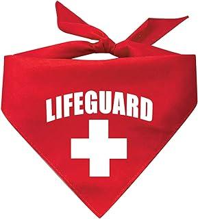 Lifeguard Triangle Bandana for Dogs