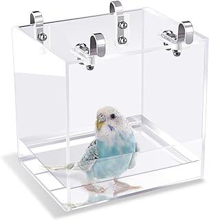 No-Leakage Bird Bathtub with Hanging Hooks