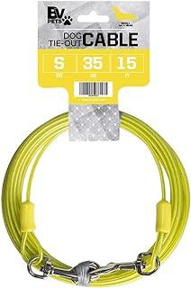 BV Pet Small Tie Out Cable for Dog up to 35 Pounds