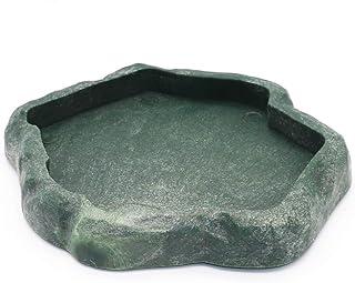 SLSON Reptile Feeder Terraium Bowl Plastic Shallow