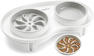 Elevated Cat Slow Feeder Bowl for Kitten Healthy Eating