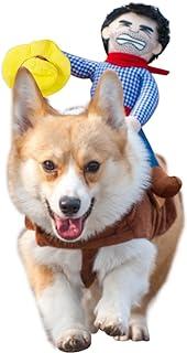 Cowboy Rider Style Dog Costume (L)