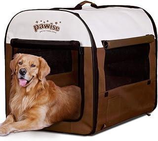 PAWISE Foldable Soft Dog Crate Pet Kennel Houses