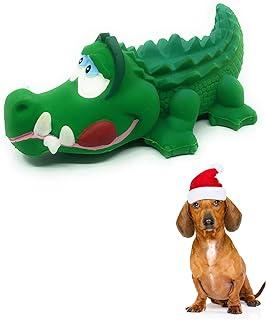 Alligator Squeaky Dog Toy Natural Rubber (Latex)