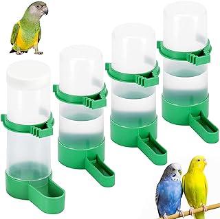 Automatic Bird Feeder, 3PCS 140ml Water Dispenser & 1 PCC 150ML Chicken Cage Accessories
