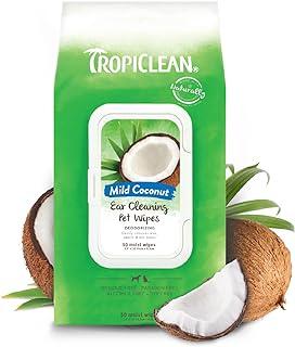 TropiClean Ear Cleaning Wipes – 50ct