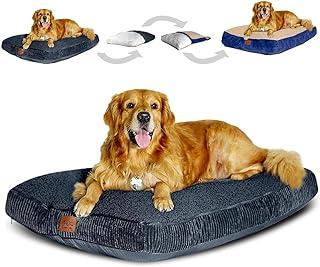 Floppy Dawg Large Dog Bed with Two Removable Covers and Waterproof Liner