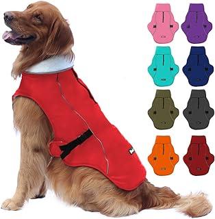 EMUST Winter Dog Jacket, Windproof Apparel for Cold Weather