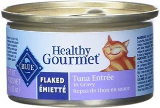 Blue Buffalo Healthy Gourmet Natural Adult Flaked Wet Cat Food Tuna 3-oz cans