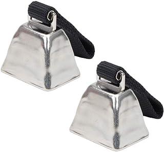 Coastal Pet Large Nickel Cow Bell With Nylon Strap