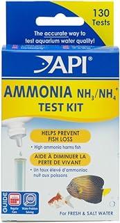 API AMMONIA 130-Test Fresh and Saltwater Aquarium Water Test Kit