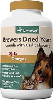 NaturVet Brewers Dried Yeast Pet Supplement With Garlic Flavoring