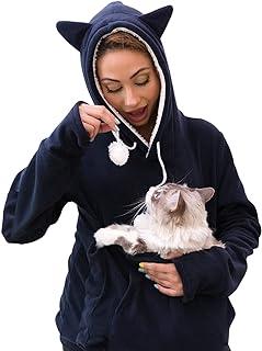 KangaKitty Hoodies Pet Holder Cat Dog Large Pouch Pocket Carriers Pullover
