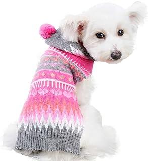 NACO CO Dog Sweater Cat Snowflake Hoodies Halloween Christmas Holiday Party
