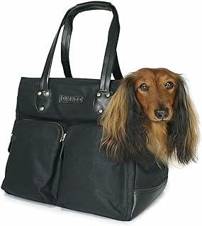 DJANGO Dog Carrier Bag – Waxed Canvas and Leather