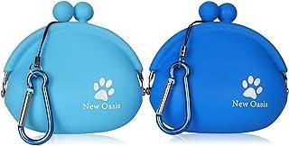 New Oasis Dog Treat Pouch, 10oz Reusable Silicone dog treat pouch
