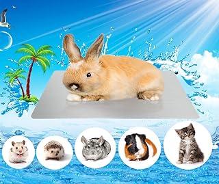 Comtim Rabbits Cooling Mat Pad for Hamster Guinea Pig Chinchilla Bunny Kitten Cat