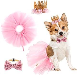 BINGPET Dog Wedding Dress Girl – Puppy Birthday Party Supplies