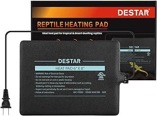 DEStar 6×8 Inch 8W Reptile Terrarium Heat Pad 104-122