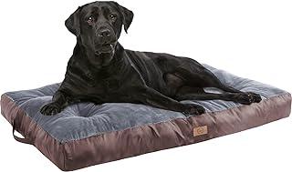 Soft Comfortable Dog Crate Mat Bed with WaterproofBottom,3XL Brown